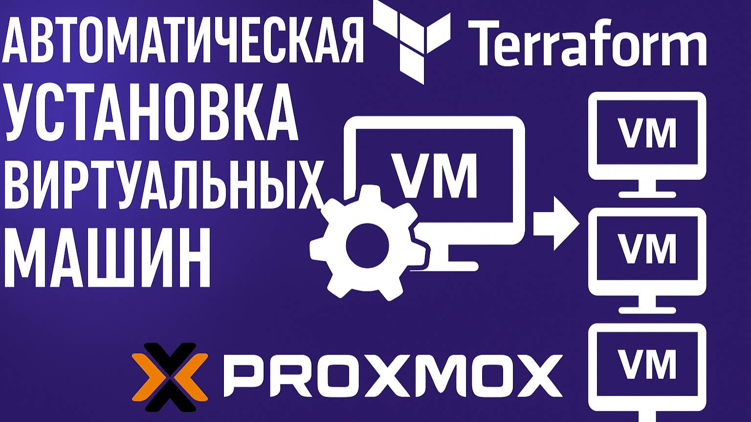 Как поднять 3 виртуальные машины в Proxmox через Terraform | Infrastructure as Code смотреть онлайн