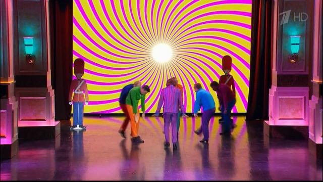 Влад Соколовский в образе суперагента Остина Пауэрса (шоу "Театр Эстрады" эфир от 16.11.14 г.)