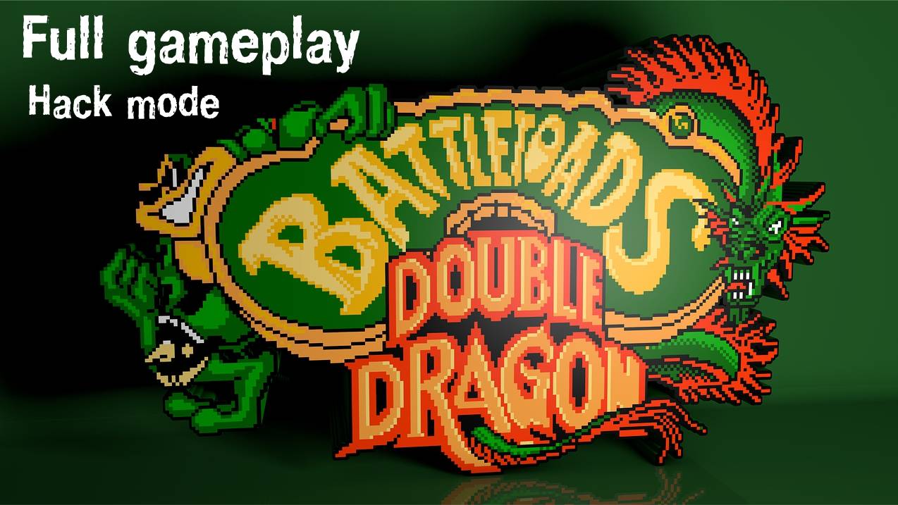 Battletoads & Double gragon (Full gameplay). Sega Mega Drive. смотреть онлайн