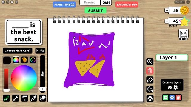 НАРИСУЙ ОТВЕТ НА ВОПРОС! Roblox Draw a Blank смотреть онлайн