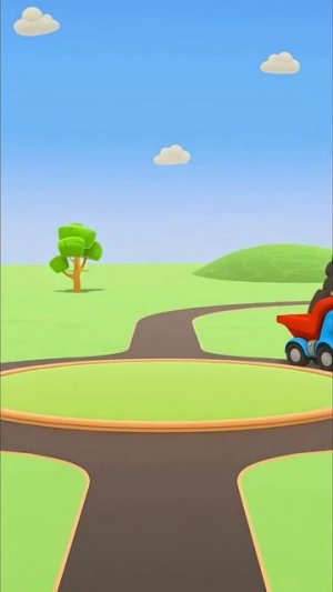 Роботы и гонки на старой тачке! 🏁🏎️ #гонки #мультик #длядетей