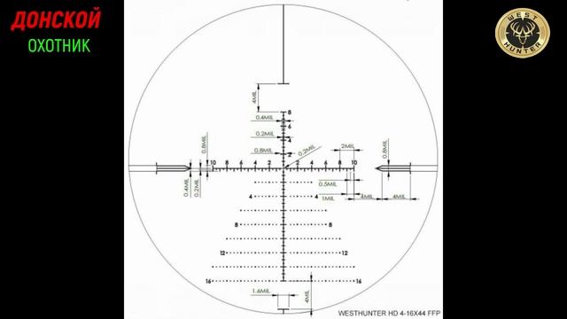 Прицел для охоты HD 4-16x44 FFP смотреть онлайн