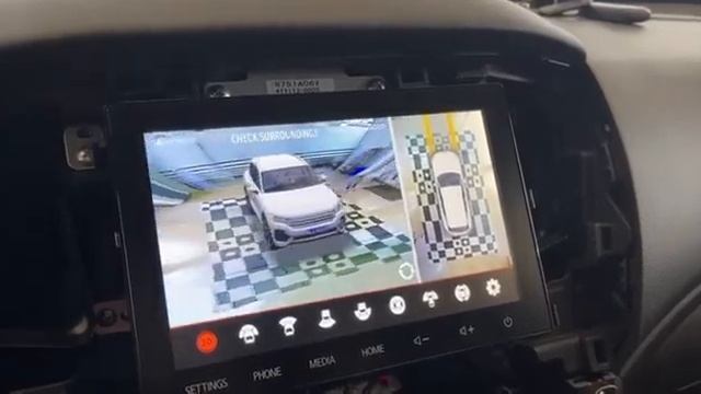 3D система кругового обзора для Mitsubishi Pajero Sport смотреть онлайн