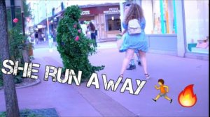 Shocked she ran away 🏃🤣FrenchBushman 🇫🇷🇫🇷. love you all❤️💋😭 please subscribe please 🙏😭.