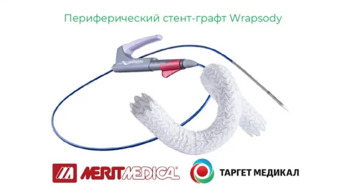 Wrapsody (Merit) стент-графт периферический