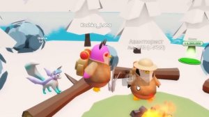 ТЕПЕРЬ Я УЛЕТАЮ ОТ ЙОШИ В ПИНГВИНИЙ КОСМОС! Roblox Penguin Tycoon