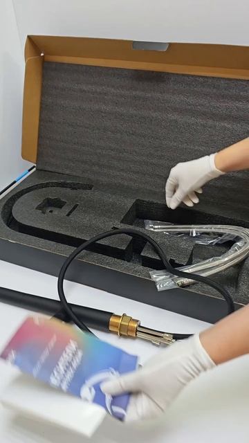 Распаковка кухонного смесителя SANTREK AQUA PRESTIGE SAP-1039 смотреть онлайн