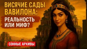 СУЩЕСТВОВАЛИ ЛИ ВИСЯЧИЕ САДЫ ВАВИЛОНА? 🌿 Тайна, которая преследует историю 2500 лет