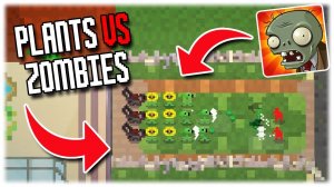 Я воссоздал PvZ в WorldBox'е !