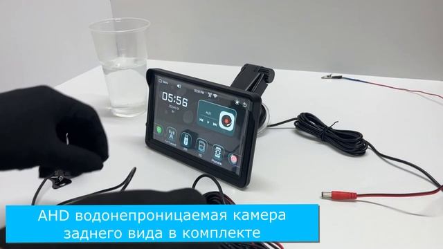 Carplay 7" сенсорный IPS монитор смотреть онлайн