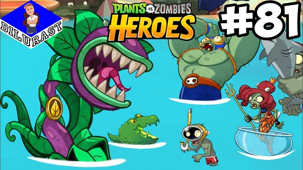Plants vs. Zombies Heroes #81 ИГРОВОЕ ШОУ! ВИДЕОИГРА ОНЛАЙН! GAMEPLAY! ИГРОВОЙ КАНАЛ Dilurast смотреть онлайн