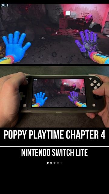 Poppy Playtime: Chapter 4 Nintendo Switch Lite Gameplay смотреть онлайн