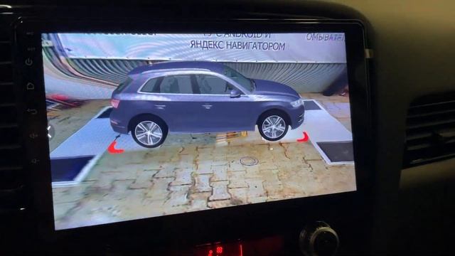 Система кругового обзора для Mitsubishi Outlander смотреть онлайн