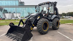 Обновления 2025 экскаватора-погрузчика Shanmon 388H: АКПП Carraro, JCB каретка, двигатель 110лс.