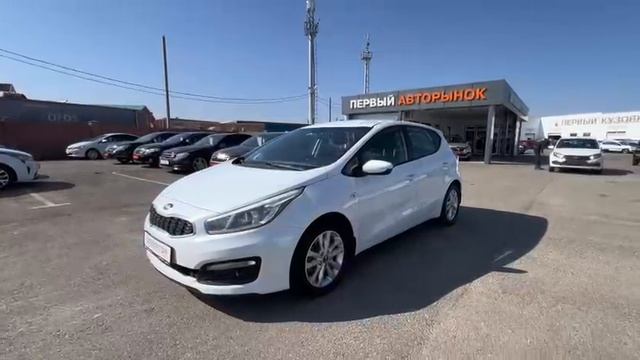 Kia Ceed 2016 белый XWEHN512BG0035808 смотреть онлайн