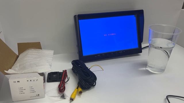 Камера заднего вида AHD 1080 с держателем смотреть онлайн