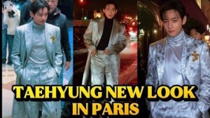 Мир не может отвести взгляд: Тэхён из BTS ошеломил всех в Париже