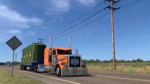 American Truck Simulator 1.55 Маккук (NE) в Линкольн (NE) Баки для удобрений 19 999фнт.