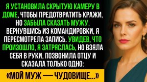Я установила скрытую камеру в доме, чтобы предотвратить кражу со взломом, но забыла сказать мужу