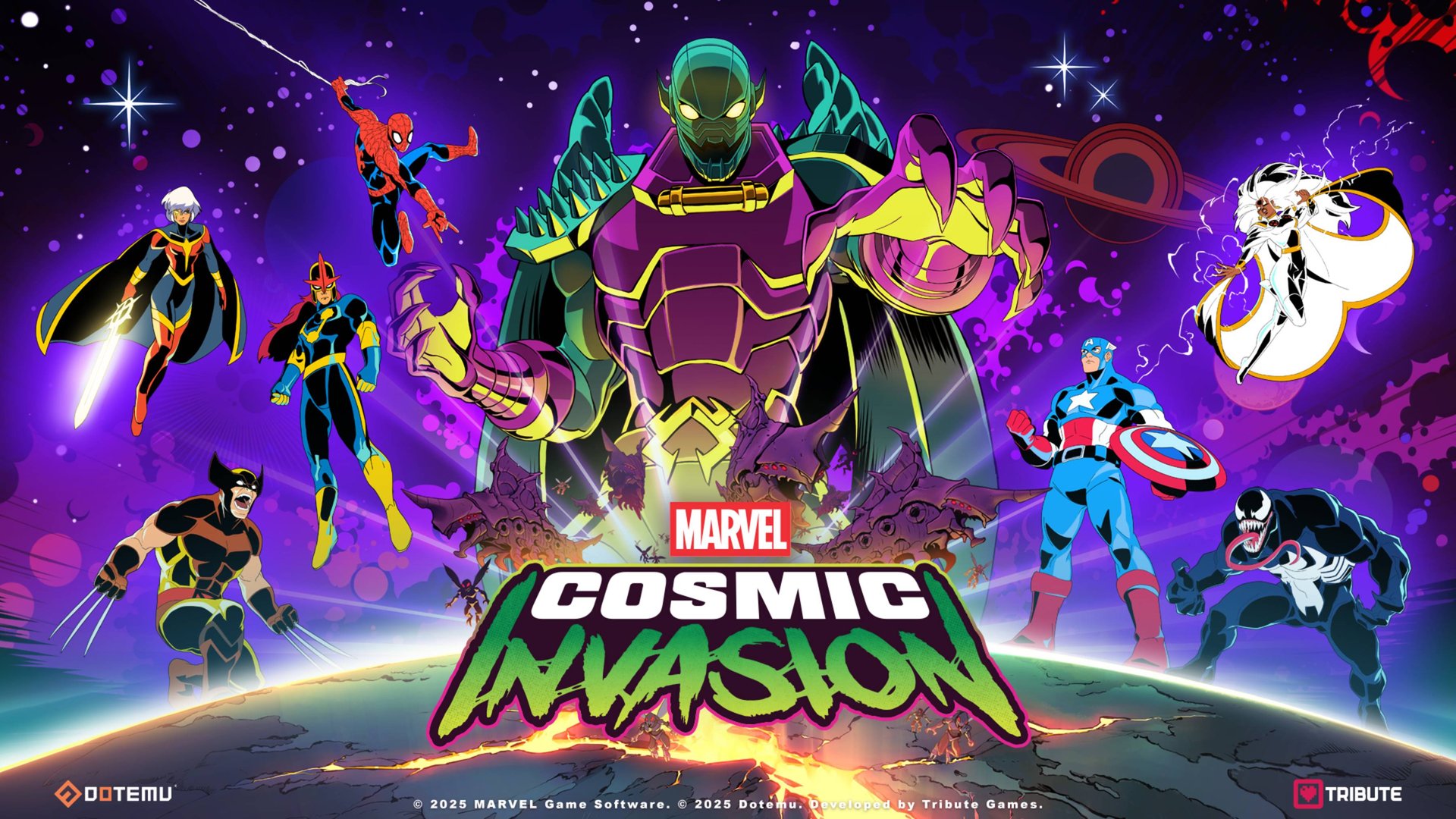 Marvel Cosmic Invasion трейлер + геймплей смотреть онлайн