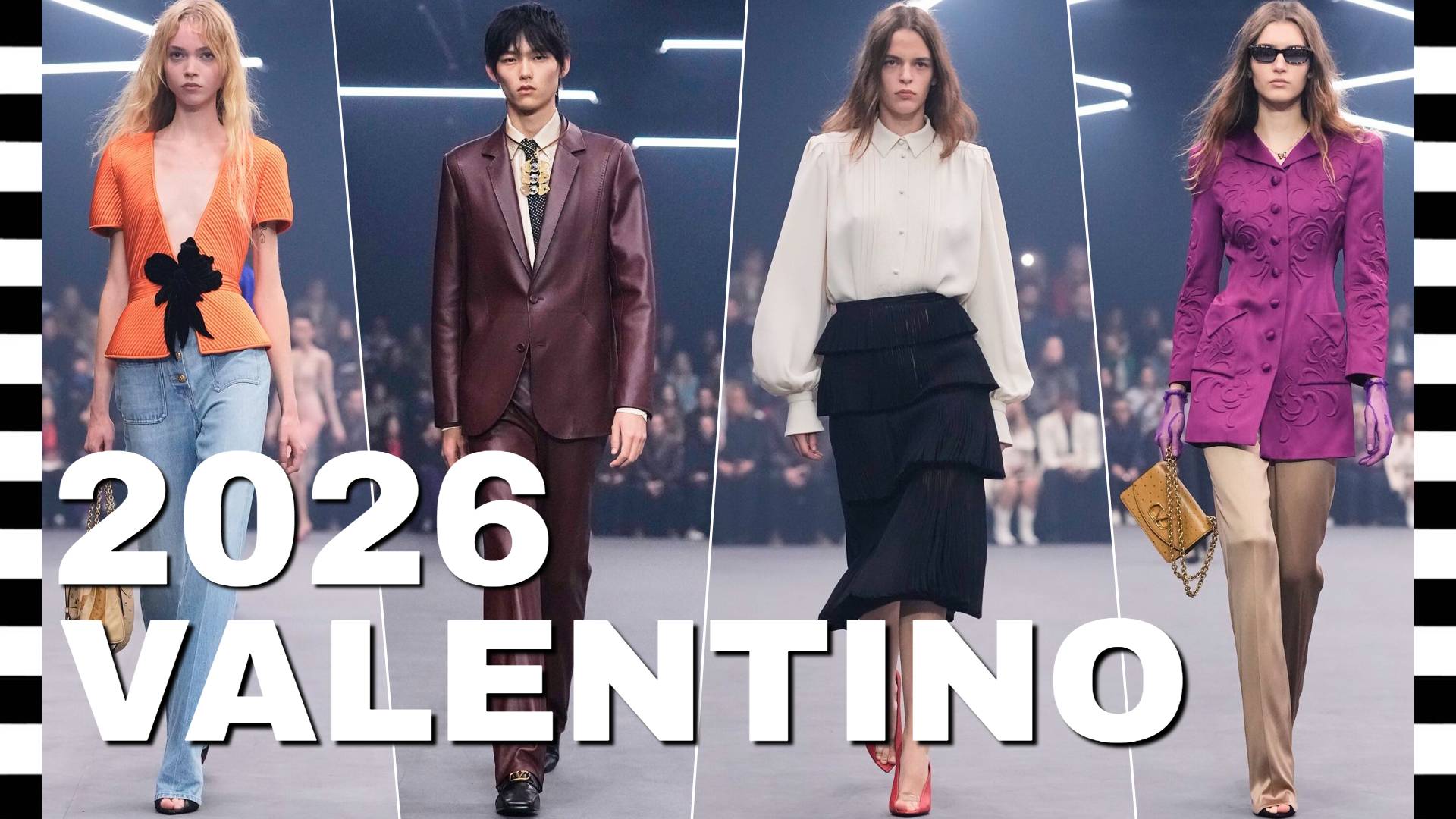 ✔️ VALENTINO (Валентино) показ коллекции весна-лето 2026 на Неделе моды в Париже смотреть онлайн