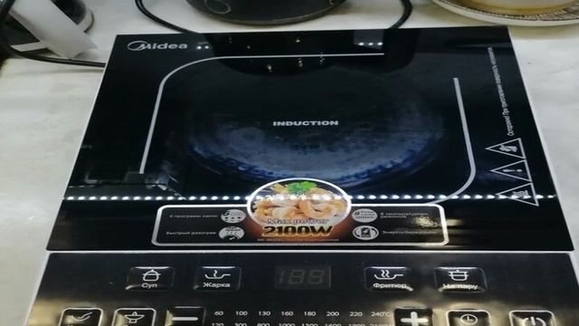 Индукционная плита Midea MC-IN2101 - краткий обзор смотреть онлайн