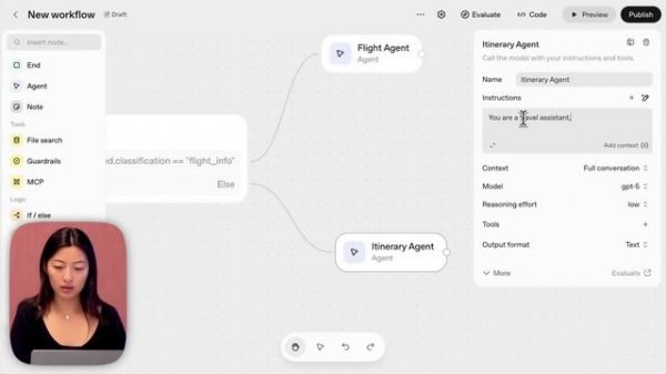 Введение в Agent Builder от OpenAI