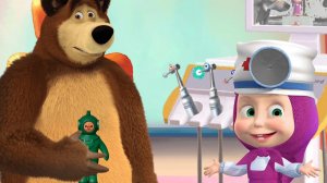 МАША И МЕДВЕДЬ. МАША ДАНТИСТ