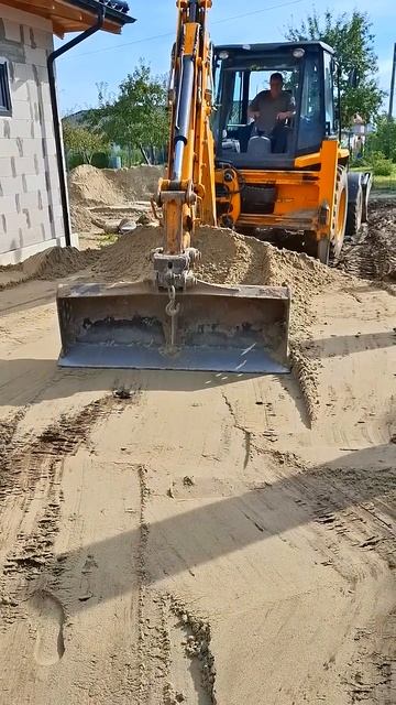 Ювелирная Работа Мастера #спецтехника #трактор #jcb #стройка #работа #мастер #планировка #участок