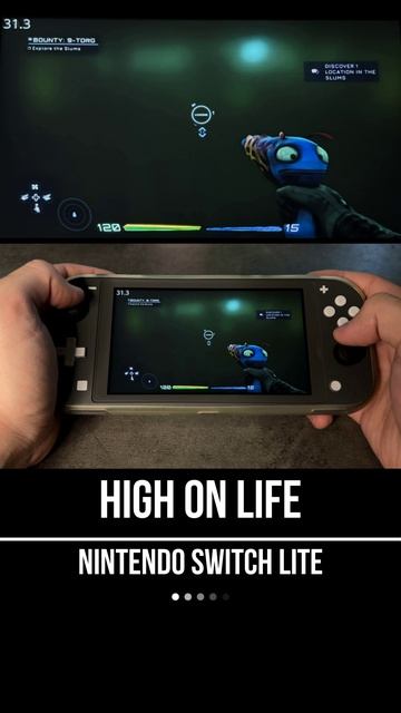 High on Life Nintendo Switch Lite Gameplay смотреть онлайн