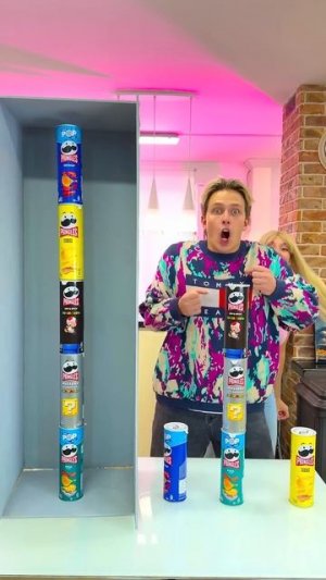 Сможешь повторить эту башню из чипсов