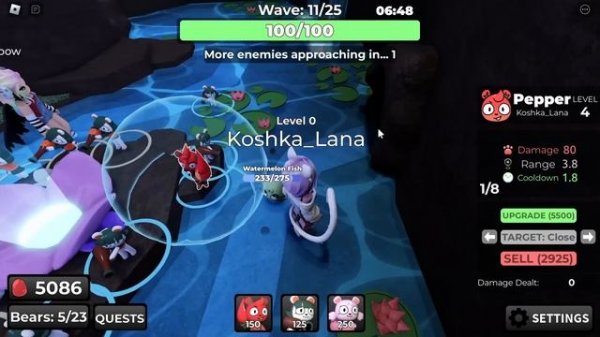 ТАВЕР ДЕФЕНС ОТ СОЗДАТЕЛЕЙ МИРА ДЕНДИ! Roblox Flavor Frenzy