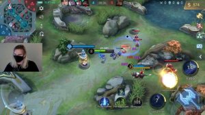 ТЕСТИМ НОВАРИЮ В Mobile Legends! Стрим с вебкой! :)