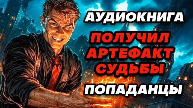 Аудиокнига ПОПАДАНЦЫ: ПОЛУЧИЛ АРТЕФАКТ СУДЬБЫ
