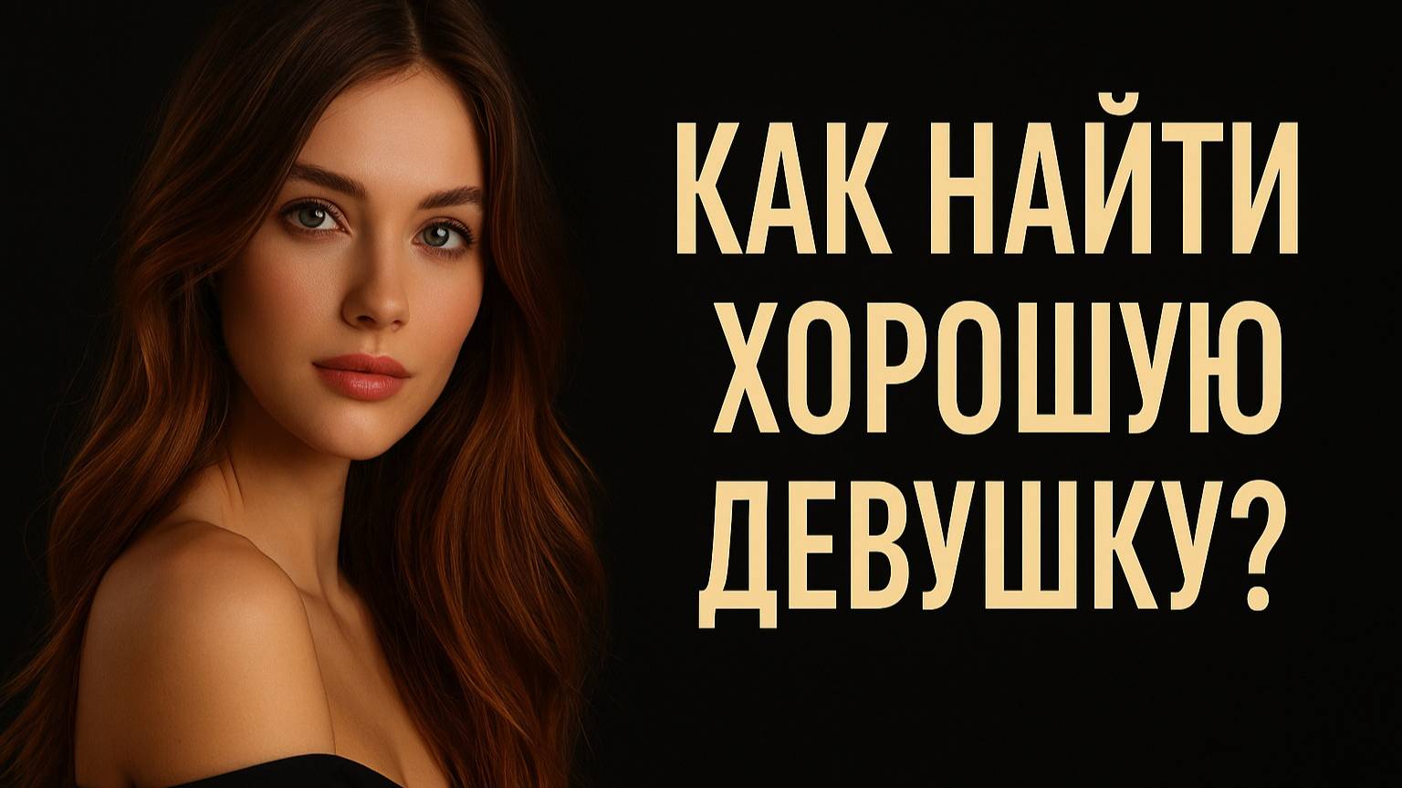 Как найти хорошую девушку для отношений смотреть онлайн