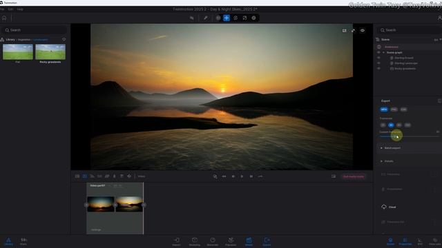 интенсив 1 горы Twinmotion