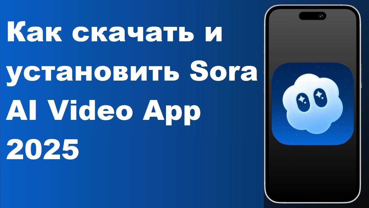 Как скачать и установить Sora AI Video App 2025