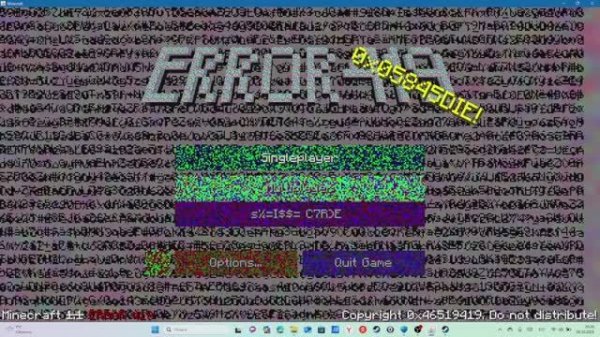 Minecraft ERROR419_01- П И П Е Ц