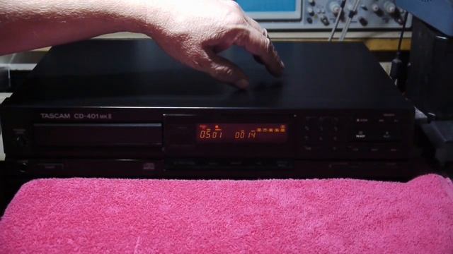 TASCAM CD 401 mk2 Окончание ремонта Работа смотреть онлайн