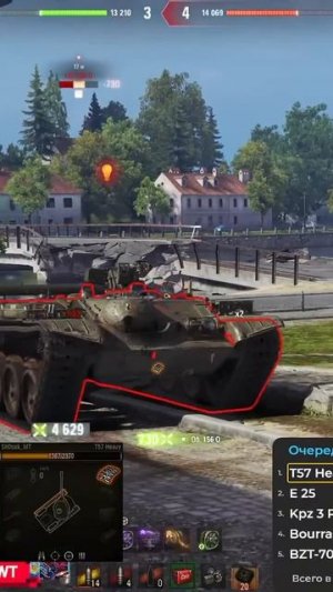 T57 Heavy Самый Честный Танк #Шотник#МирТанков