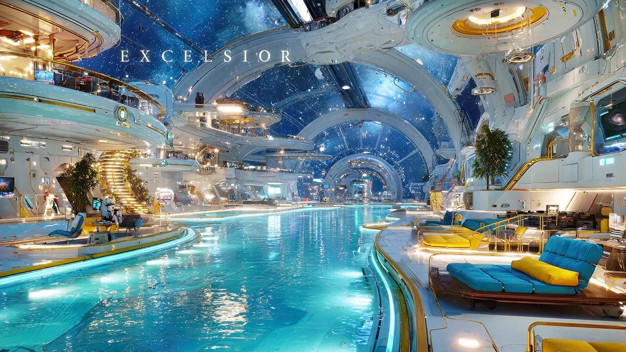 Excelsior_ Relaxing Sci Fi SPACE Ambient Music 🎧✨ for Space Expeditions (4Hz Binaural Beats) 4K (3 смотреть онлайн