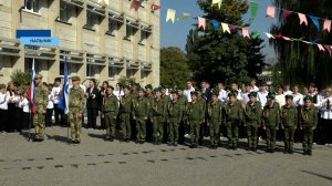 В 28-й школе Нальчика открыли кадетский класс пограничной направленности