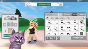 МЕНЯ ПРИГЛАСИЛИ НА КОНКУРС ДИЗАЙНЕРОВ В РОБЛОКС! КОШКА ЛАНА СОЗДАЁТ ОДЕЖДУ Design it ROBLOX