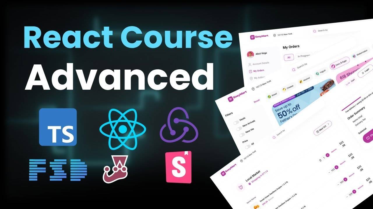 React JS Полный курс 2025|Создайте продвинутое приложение для эл. коммерции Часть 1 смотреть онлайн
