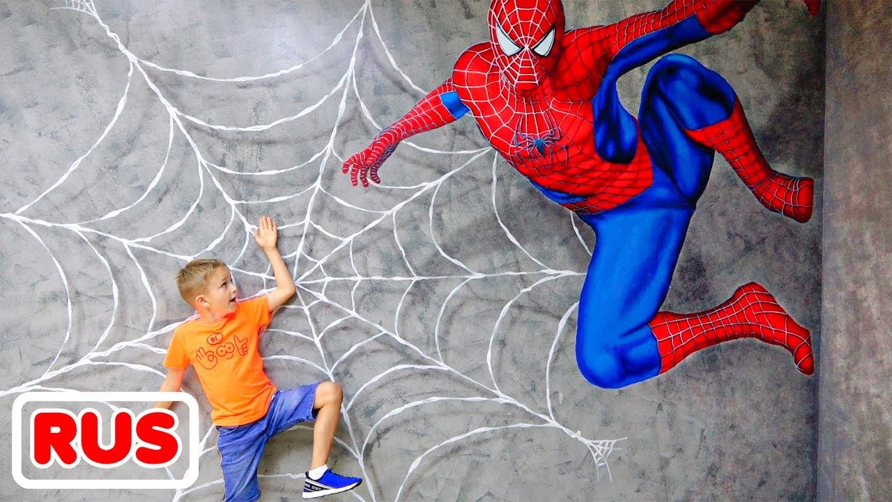 Дети вместе с мамой играют в детском музее в Дубае! Видео от Влада и Ники! смотреть онлайн