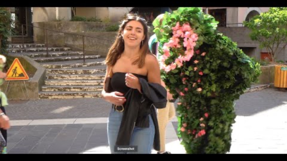 THE FRIGHT OF ALL TIME, JUMPED ACROSS THE STREET, (CRAZIEST SCARE) смотреть онлайн