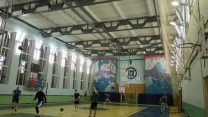 Бросок после касания мячем пола