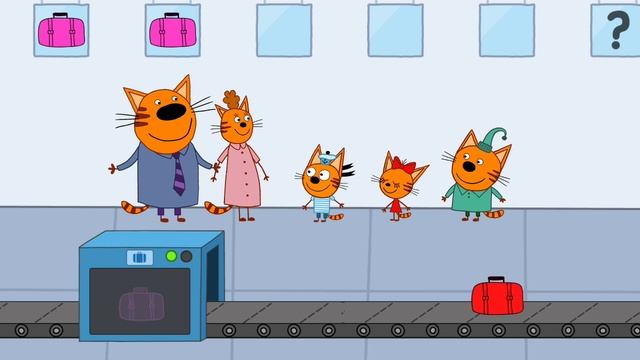 Edujoy Три Кота Аэропорт Чемоданов Игра 2025 смотреть онлайн