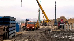 Фундамент будущего: как идёт строительство нового рязанского моста через Оку