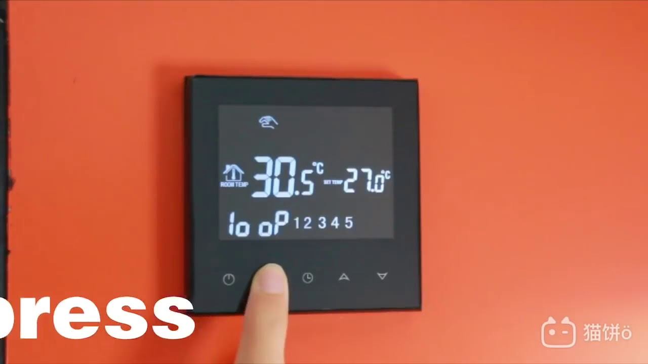 Wi Fi Smart Thermostat Beok Controls смотреть онлайн
